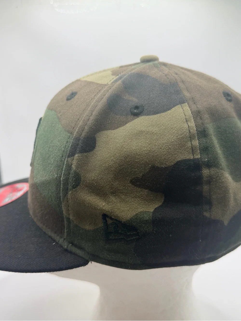 New Era 9fifty Detroit Tigers Hat SnapBack Woodland Camo MLB Baseball Cap